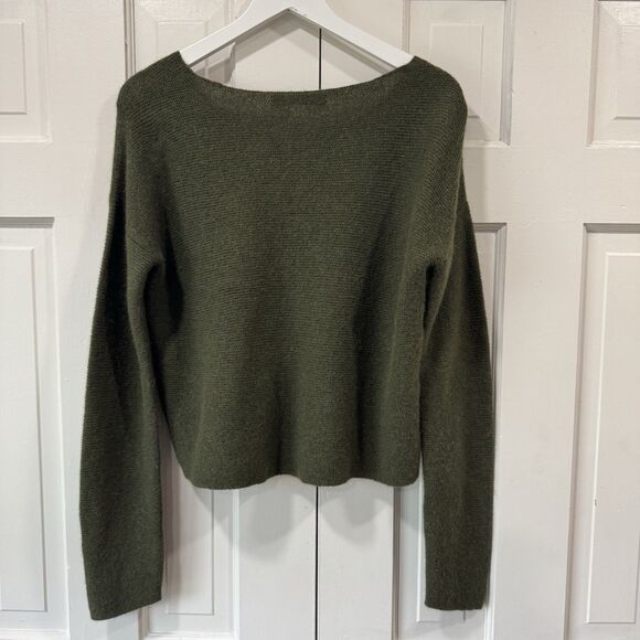 Peruvian Connection Womens Sweater 100% Royal Alpaca Green Size Small PRISTINE - Picture 3 of 11